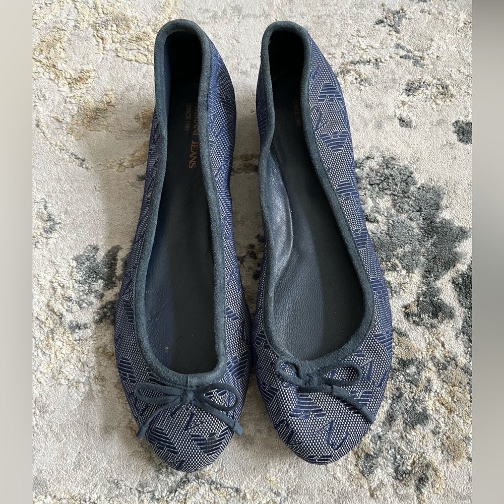 Armani Jeans flats